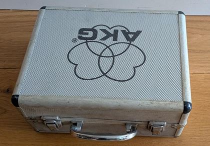 Akg-C28A tube mic BBC, psu, suspension